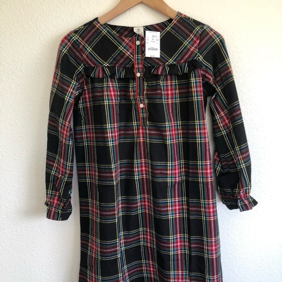 🌟🤩HP🤩🌟NWT Crewcuts flannel nightgown Stewart - Picture 2 of 10